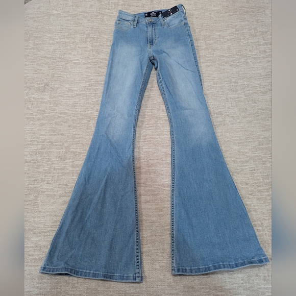 Hollister Denim - Hollister Light Blue Flare & Wide Leg Jeans